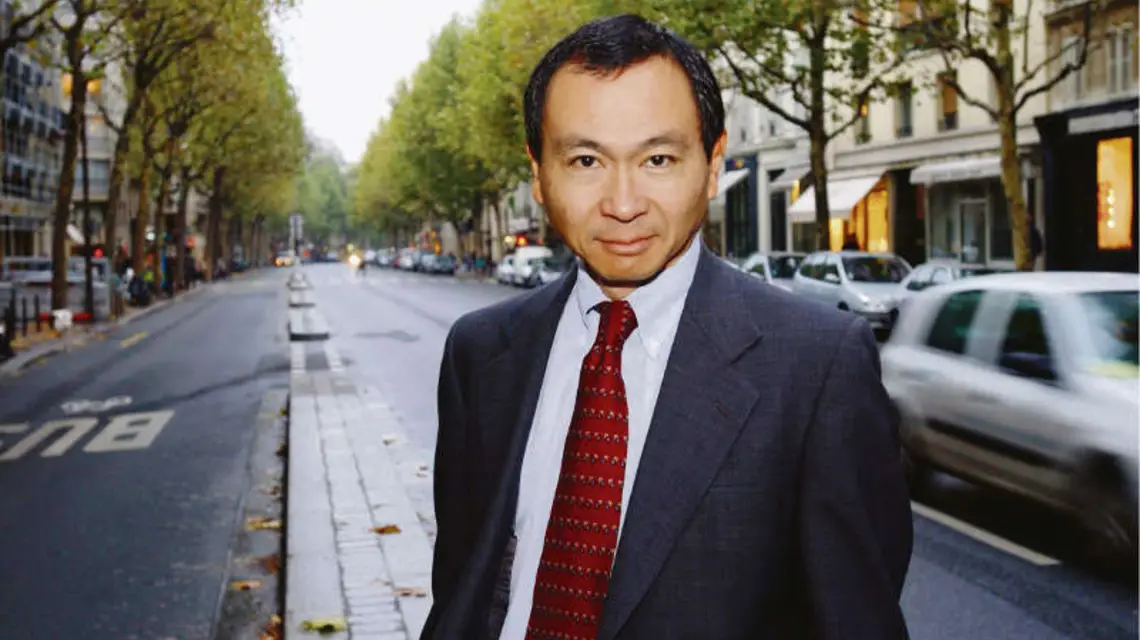 Francis Fukuyama. Paryż, 21 października 2002 r. / fot. Eric Feferberg/AFP/East News