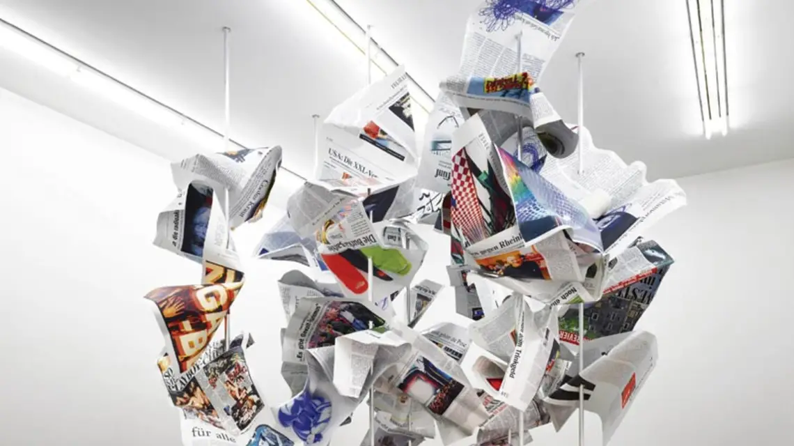 Olaf Metzel, „Jeszcze tylko pogody brakowało”, 2010 r. / fot. Martin-Gropius-Bau
