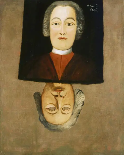 24-letni Fryderyk, wtedy jeszcze następca pruskiego tronu; obraz z 1736 r. / repr. Roland Handrick / SPSG