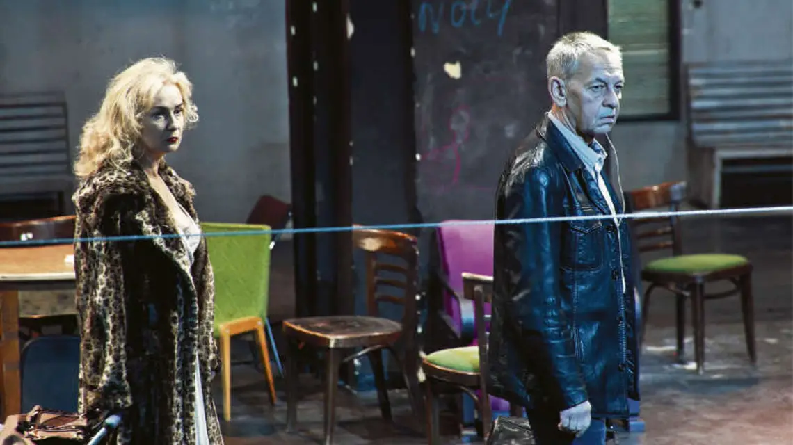 „Poczekalnia”, reżyseria Krystian Lupa / fot. Natalia Kabanow / Teatr Polski we Wrocławiu