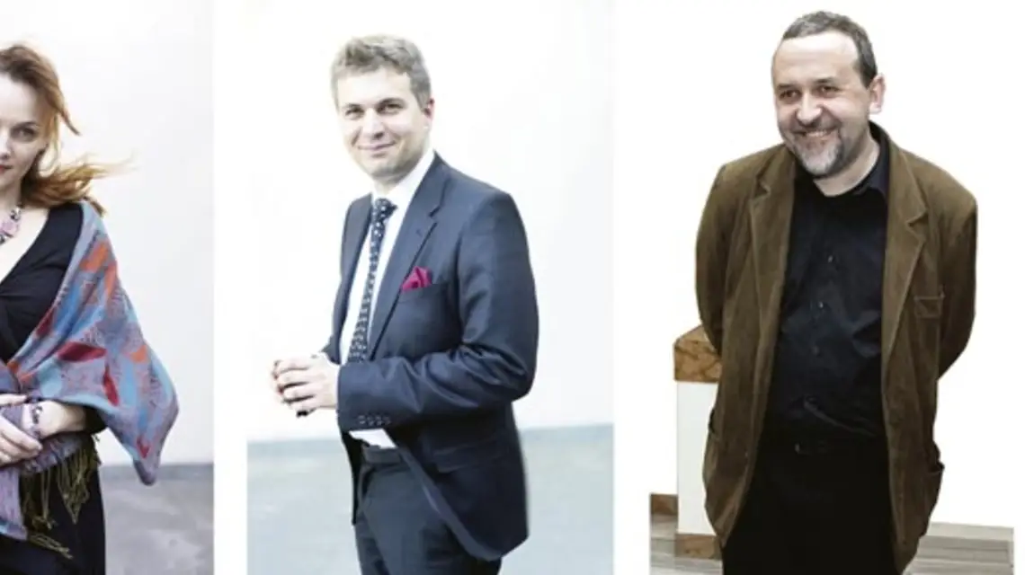 Od lewej: Dominika Kozłowska, Marek Zając, Jerzy Sosnowski, Tadeusz Sławek / Fot. Grażyna Makara, Michał Dyjuk / REPORTER