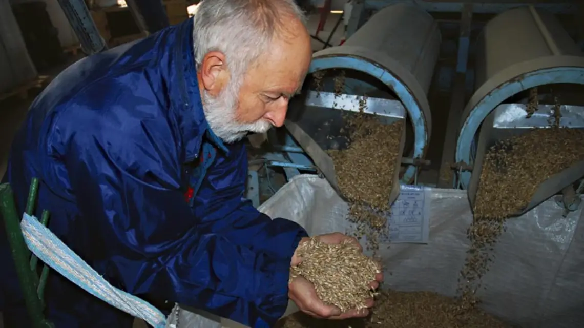 Mieczysław Babalski w kaszarni / Fot. Cezary Polak