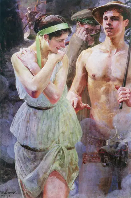 Jacek Malczewski, „Wędrówka Eurydyki”, 1914 r. / Z kolekcji Grażyny Kulczyk
