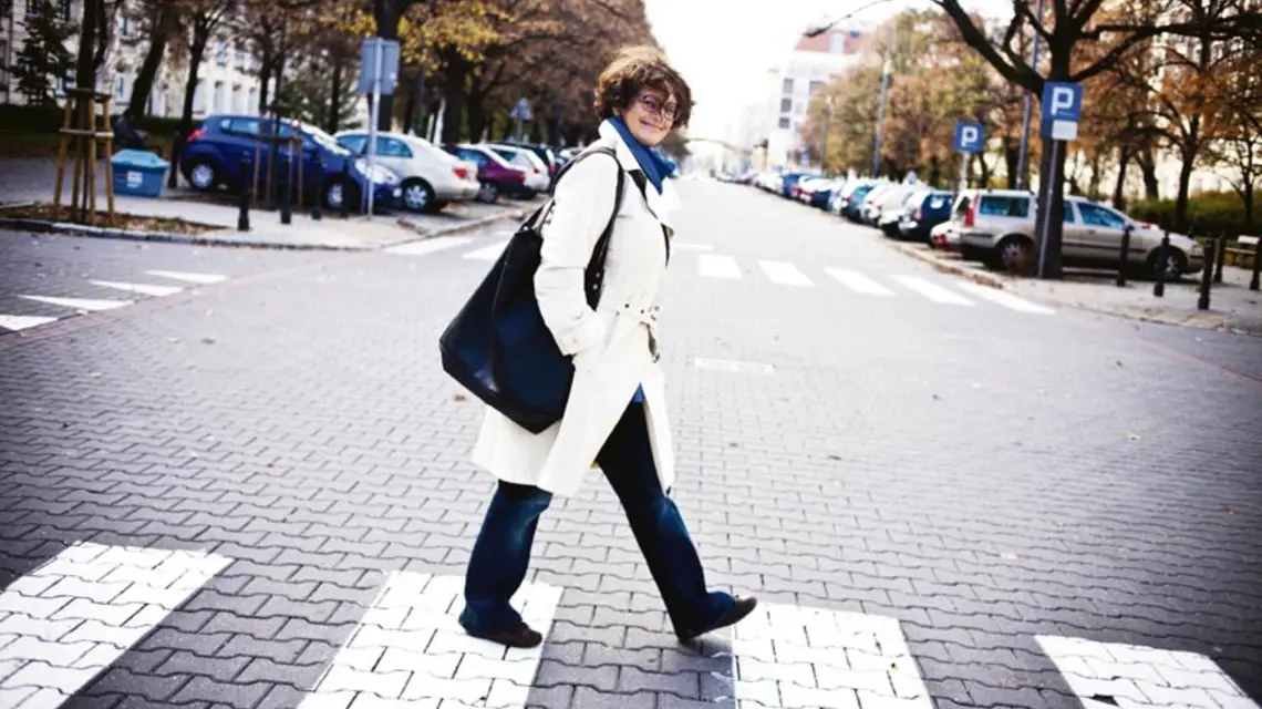 Elżbieta Moczarska, Warszawa, listopad 2012 r. / Fot. Alina Gajdamowicz