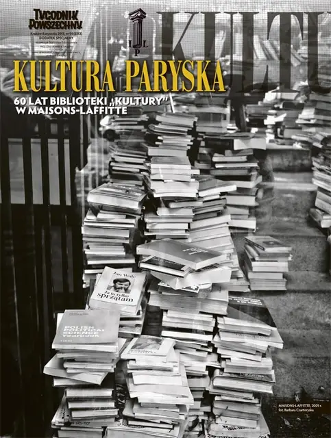 Okładka dodatku Kultura paryska / Fot. TP