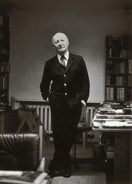 Witold Lutosławski w swojej pracowni. Warszawa, 1984 r. / Fot. Marek Suchecki (dzięki uprzejmości PWM)