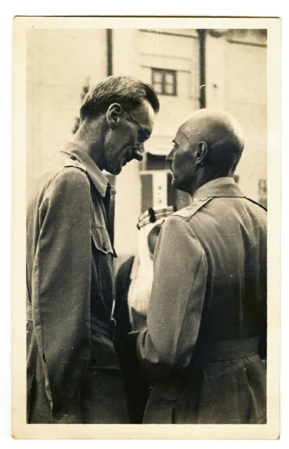 Józef Czapski z gen. Andersem. Bagdad, 1943 r. / Fot. Dzięki uprzejmości Stowarzyszenia Instytut Literacki „Kultura”