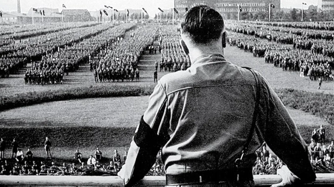 „Hitler był przekonany, że ludziom trzeba imponować: siłą, władzą i nowoczesnością”. / Fot. Archivio Gbb / CONTRASTO / EAST NEWS