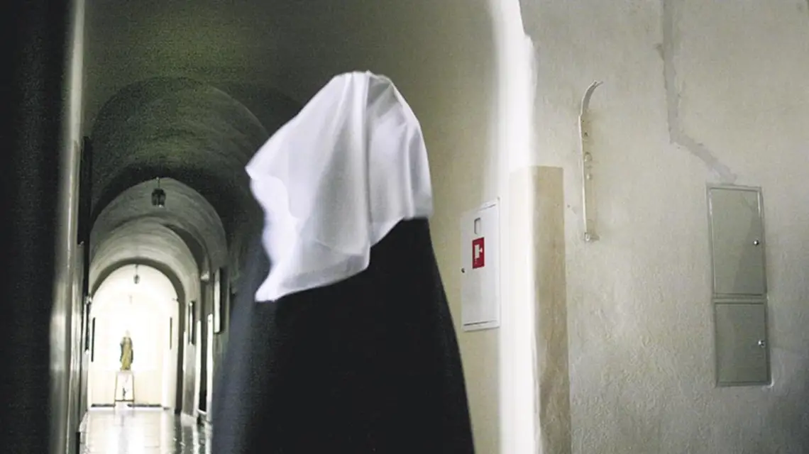 W klasztorze klarysek w Krakowie, 2008 r. / Fot. Grażyna Makara