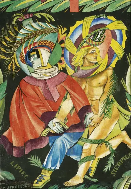 Zofia Stryjeńska (1897–1976), „Lipiec – Sierpień” (1925 r.) / Fot. Galeria Sztuki XX i XXI Wieku Muzeum Narodowe w Warszawie