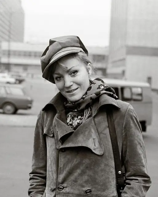 Anna German. Katowice, 1973 r. / Fot. Lesław Sagan / EAST NEWS