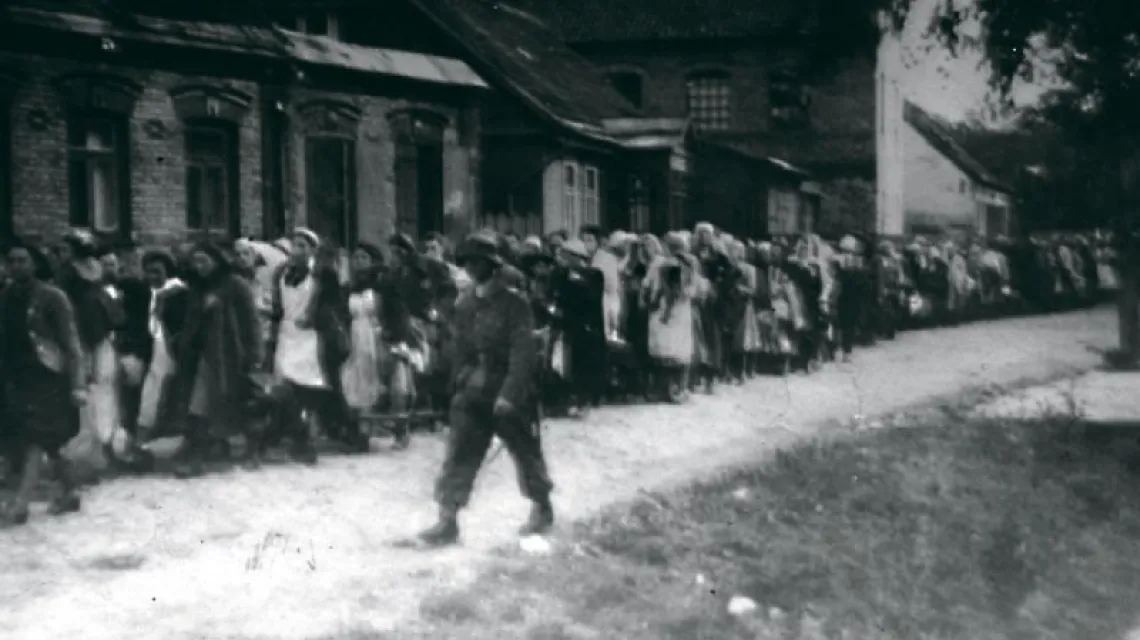 Likwidacja getta w Białymstoku, 16 sierpnia 1943 r. / Fot. W zbiorach ŻIH
