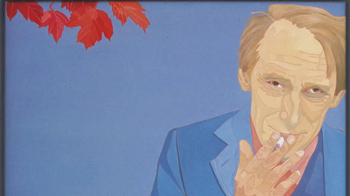 Ewa Kuryluk, „Leszek z liśćmi klonu” (1977) / Dzięki uprzejmości Ewy Kuryluk