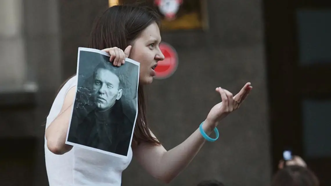 Wiec poparcia dla Aleksieja Nawalnego na Placu Maneżowym w Moskwie. 18 lipca 2013 r. / Fot. Sasha Mordovets / GETTY IMAGES / FPM