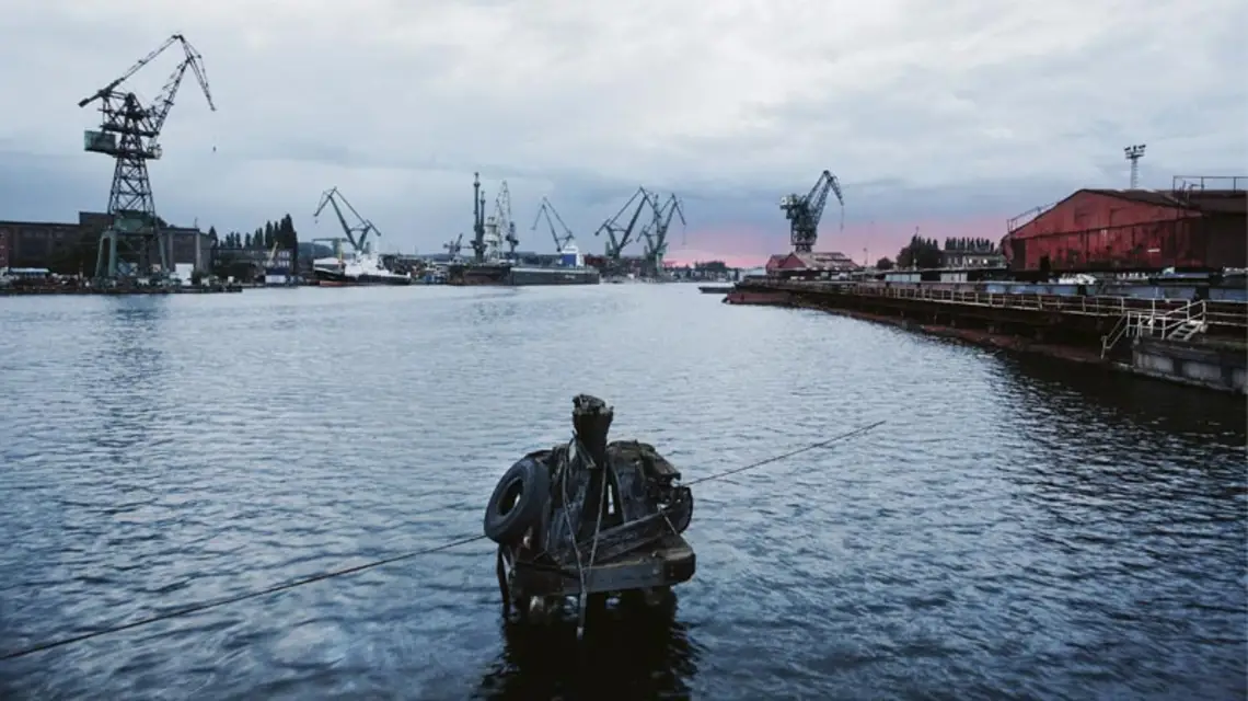 Stocznia Gdańska – fotografia Michała Szlagi z projektu Post-Industrial Revolution, 2011 r. / 