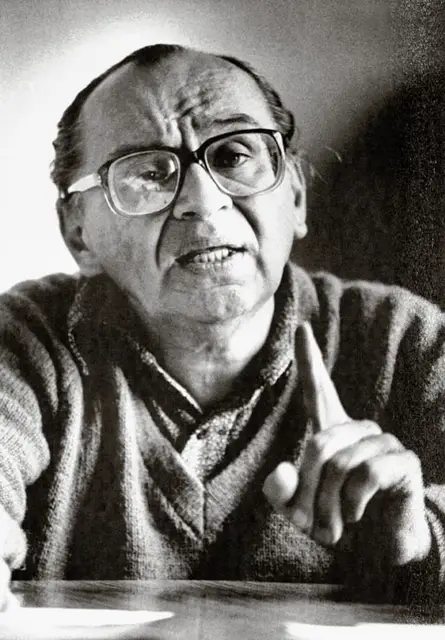 Gustavo Gutiérrez w Limie (Peru), 1984 r. / Fot. BETTMANN / CORBIS