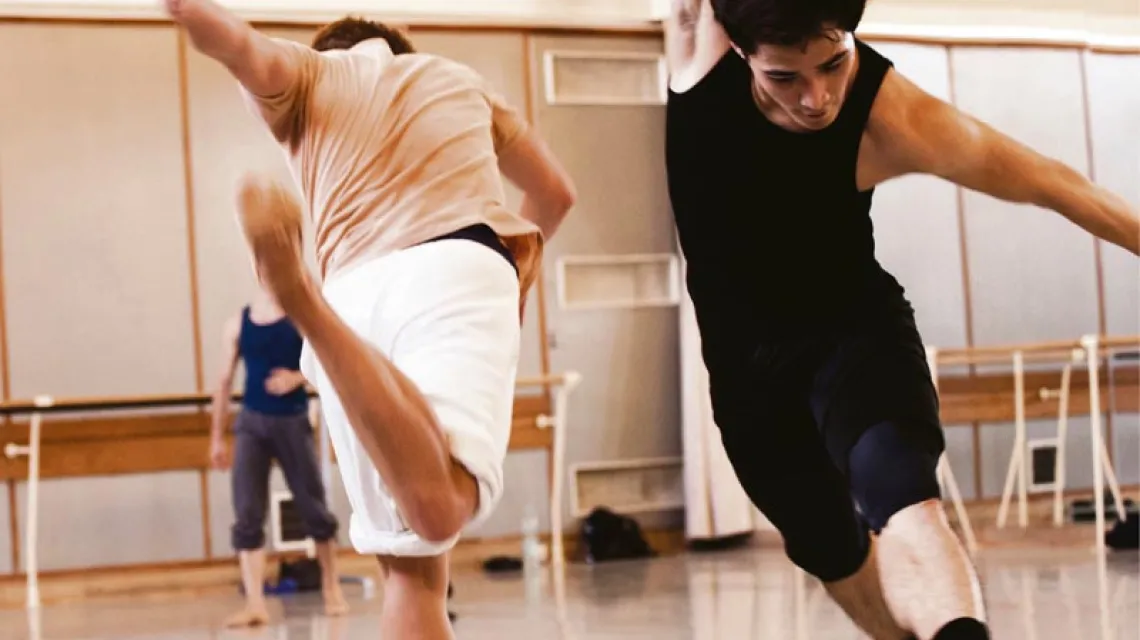 Próba do „Hamleta” w choreografii Jacka Tyskiego, wrzesień 2013 r. / Fot. Ewa Krasucka / TEATR WIELKI – OPERA NARODOWA