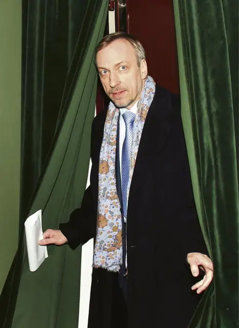 Minister Bogdan Zdrojewski, Warszawa, 2 stycznia 2012 r. / Fot. Grażyna Myślińska / FORUM