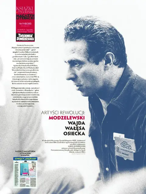W obradach I Krajowego Zjazdu Delegatów NSZZ "Solidarność" brało udział 896 uczestników reprezentujących 9,5 mln członków "S". KAROL MODZELEWSKI, wówczas członek Krajowej Komisji Porozumiewawczej Związku, jako delegat na Zjazd. Gdańsk, wrzesień 1981 r. / Janusz Uklejewski CAF / PAP