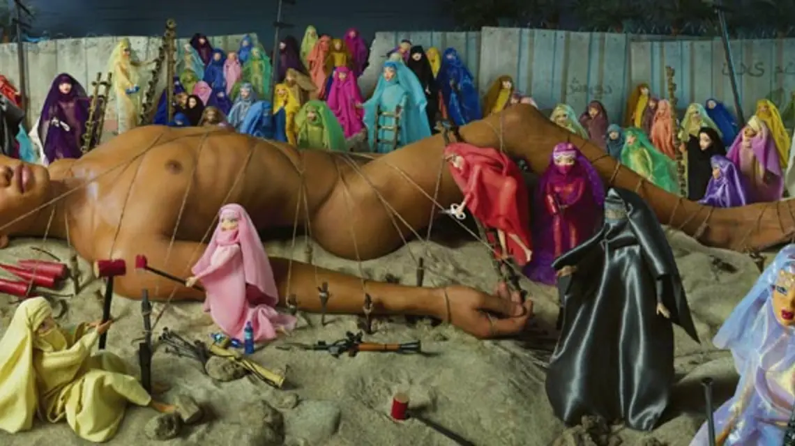 David LaChapelle, „Would-Be Martyr and 72 Virgins”, 2008 r. Materiały prasowe Musée d’Orsay / Fot. Dzięki uprzejmości David LaChapelle et galerie Daniel Templon