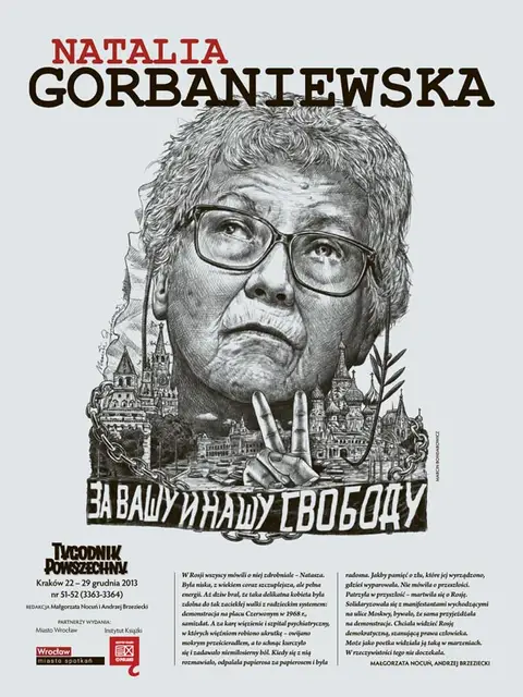 Okładka dodatku "Natalia Gorbaniewska" / Fot. Marcin Bondarowicz