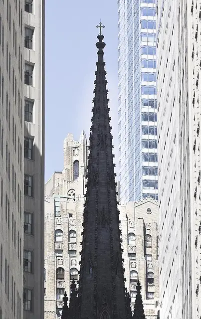 Kościół św. Trójcy, Manhattan, Nowy Jork / Fot. James Leynse / CORBIS