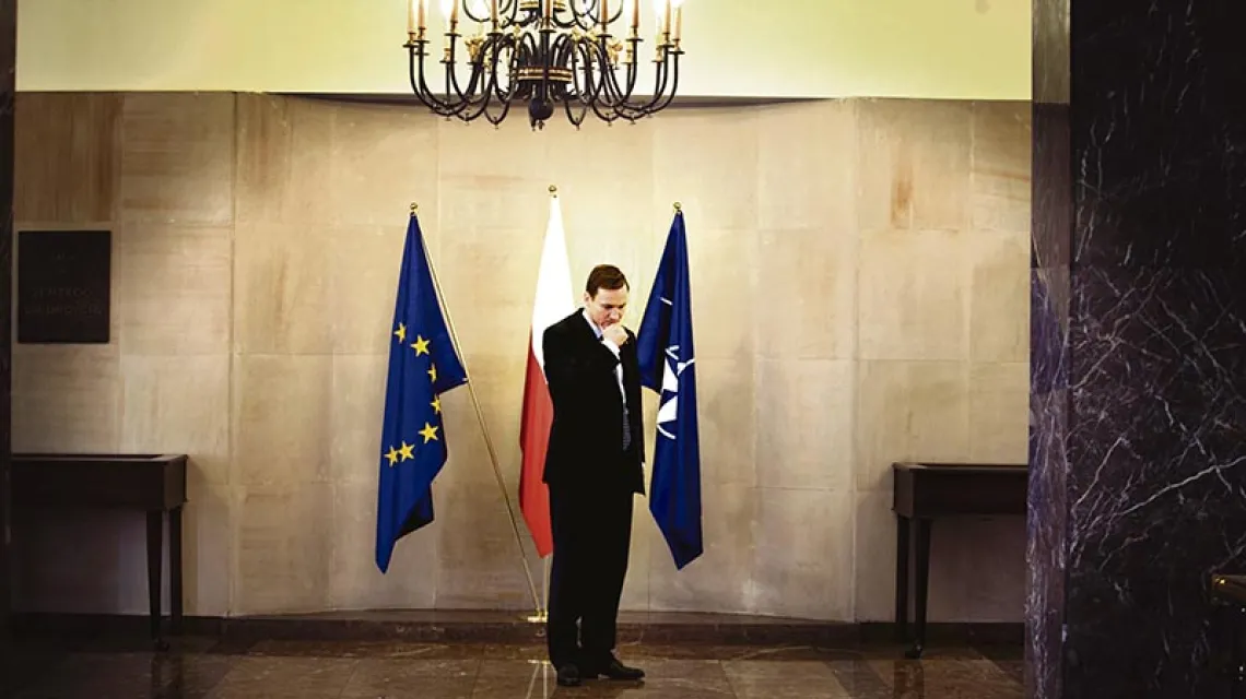 Radosław Sikorski, 2014 r. / Fot. Krzyszto Dubiel / MSZ