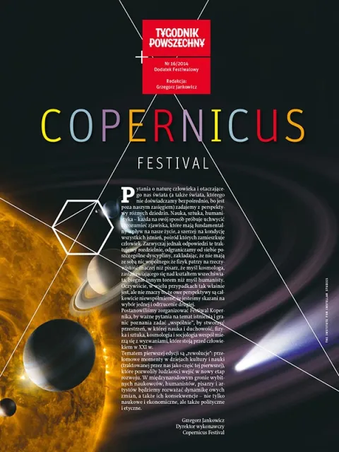 Okładka dodatku Copernicus / Fot. The Institute for Instellar Studies