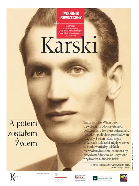 Okładka dodatku „Karski” / Fot. Thomas Wood / MUZEUM HISTORII POLSKI