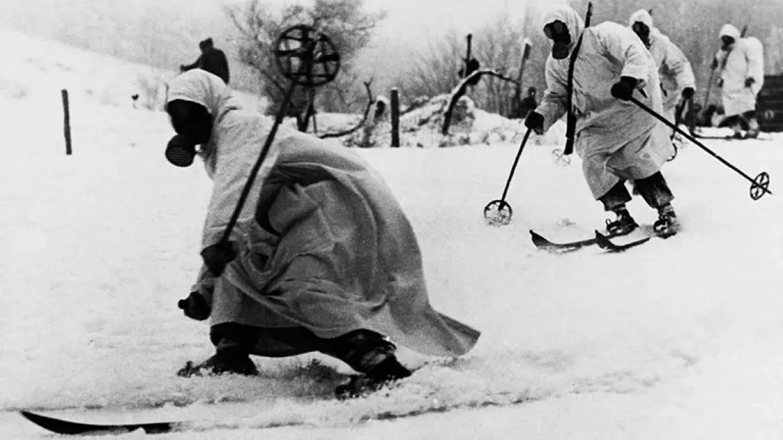 Finowie podczas „wojny zimowej” 1939-40; kraj obronił się wtedy przed sowiecką agresją. / Fot. SA-Kuva