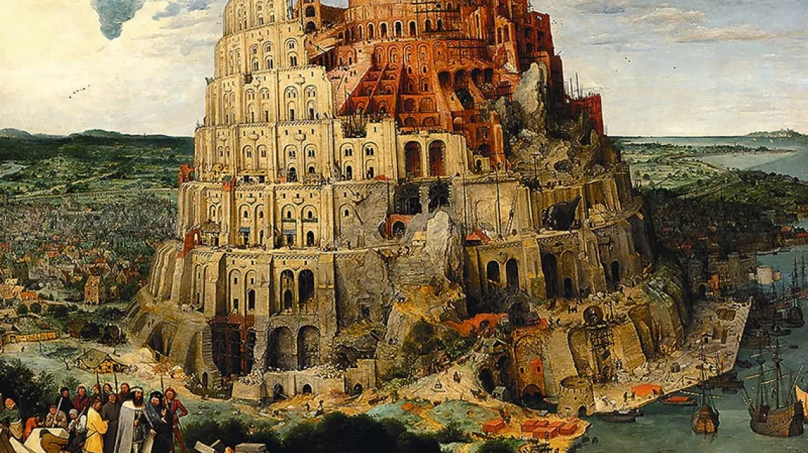 Pieter Bruegel Starszy, „Wieża Babel” / Fot. GOOGLE ART PROJECT