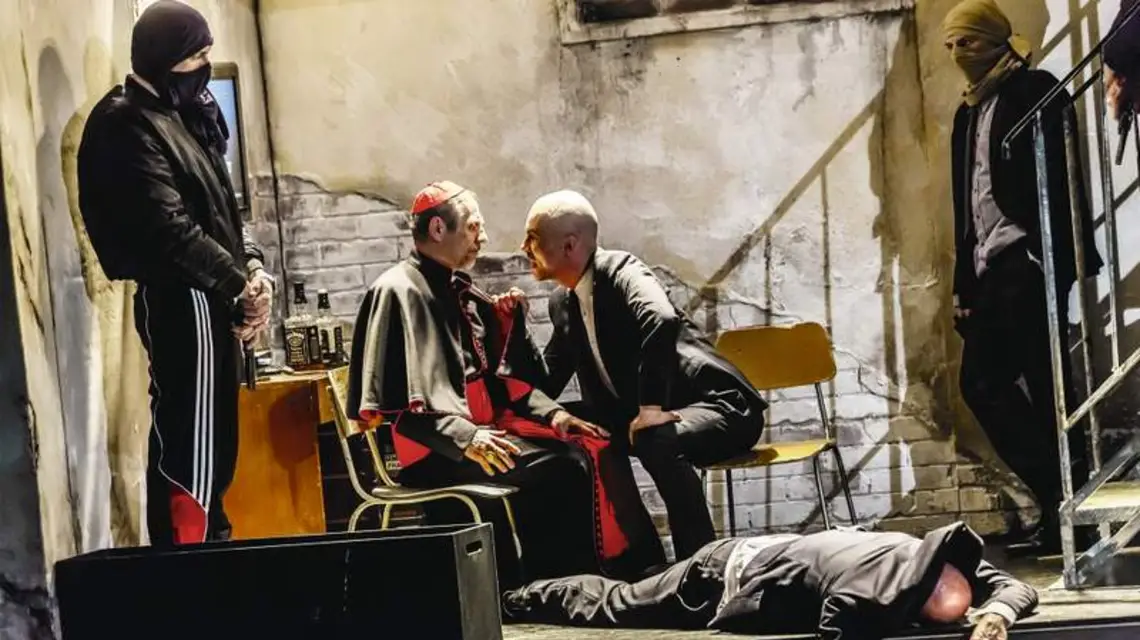 „Zbójcy” w reżyserii Michała Zadary / Fot. Krzysztof Bieliński / TEATR NARODOWY