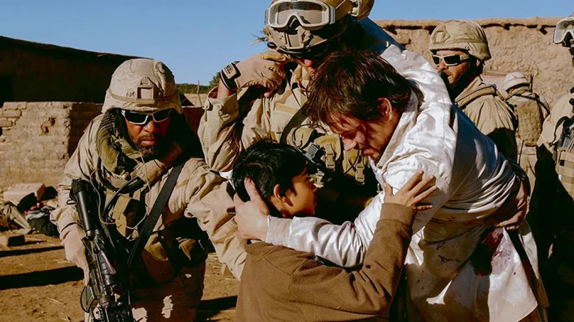 Amerykańscy żołnierze sił specjalnych w Afganistanie – kadr z filmu „Ocalony” z 2013 r. / Fot. Greg Peters / MATERIAŁY PRASOWE