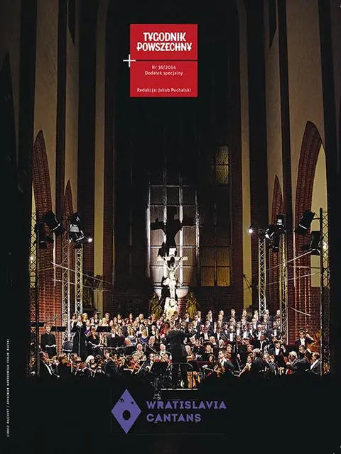 Okładka dodatku „Wratislavia Cantans” / Fot. Łukasz Rajchert / ARCHIWUM NARODOWEGO FORUM MUZYKI