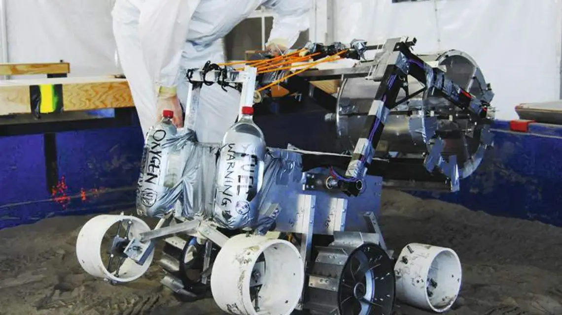 Robot księżycowy Husar / Fot. facebook.com /HusarRobotKsiezycowy