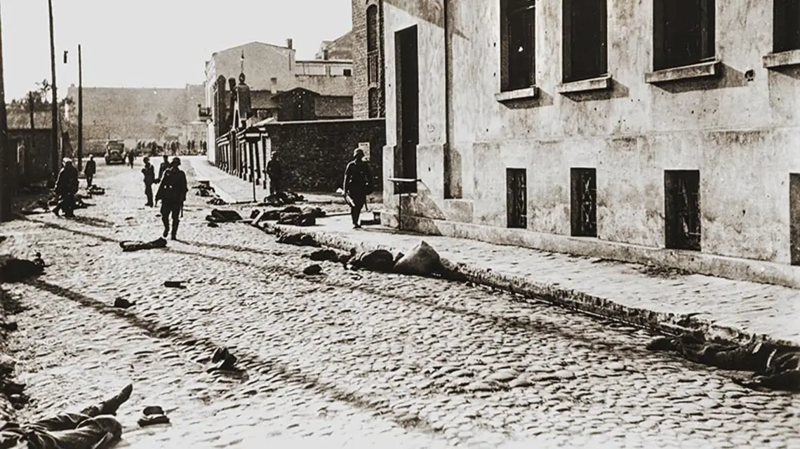 Ofiary masakry dokonanej w Częstochowie przez Wehrmacht na ludności miasta; 3 września 1939 r. / Fot. United States Holocaust Memorial Museum, courtesy of B. Ashley Grimes II