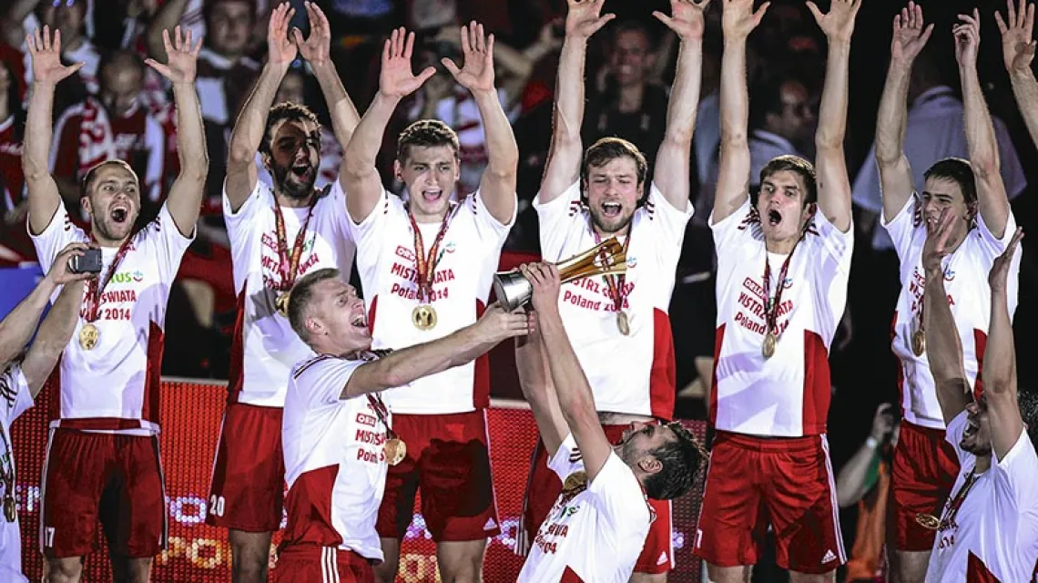 Po finale w katowickim Spodku, 21 września 2014 r. / Fot. Irek Dorożański / REUTERS / FORUM