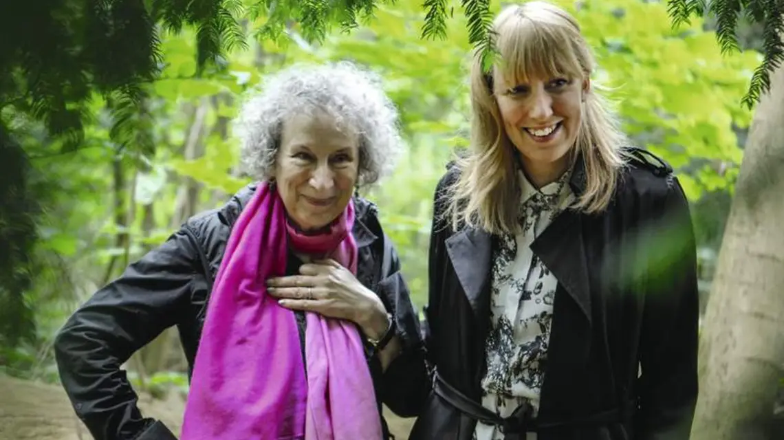 Margaret Atwood i Katie Paterson / Fot. Giorgia Polizzi