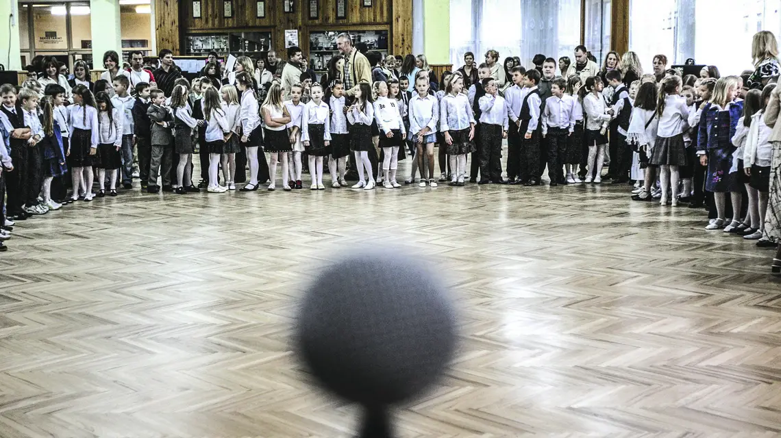 Rozpoczęcie roku szkolnego w szkole podstawowej nr 48 im. Józefa Hallera w Gdańsku / Fot. Łukasz Ostalski / REPORTER / EAST NEWS