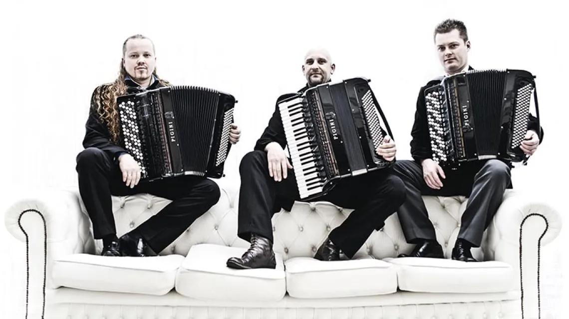 Motion Trio: (od lewej) Marcin Gałażyn, Janusz Wojtarowicz i Paweł Baranek / Fot. Jacek Poremba dla Motion Trio