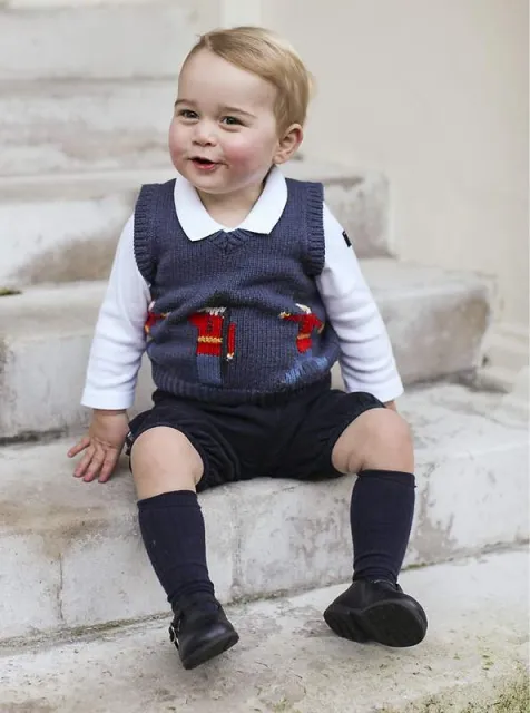 Dwuletni książę George, nowa ikona mody Brytyjczyków / Fot. The Duke and Duchess of Cambridge