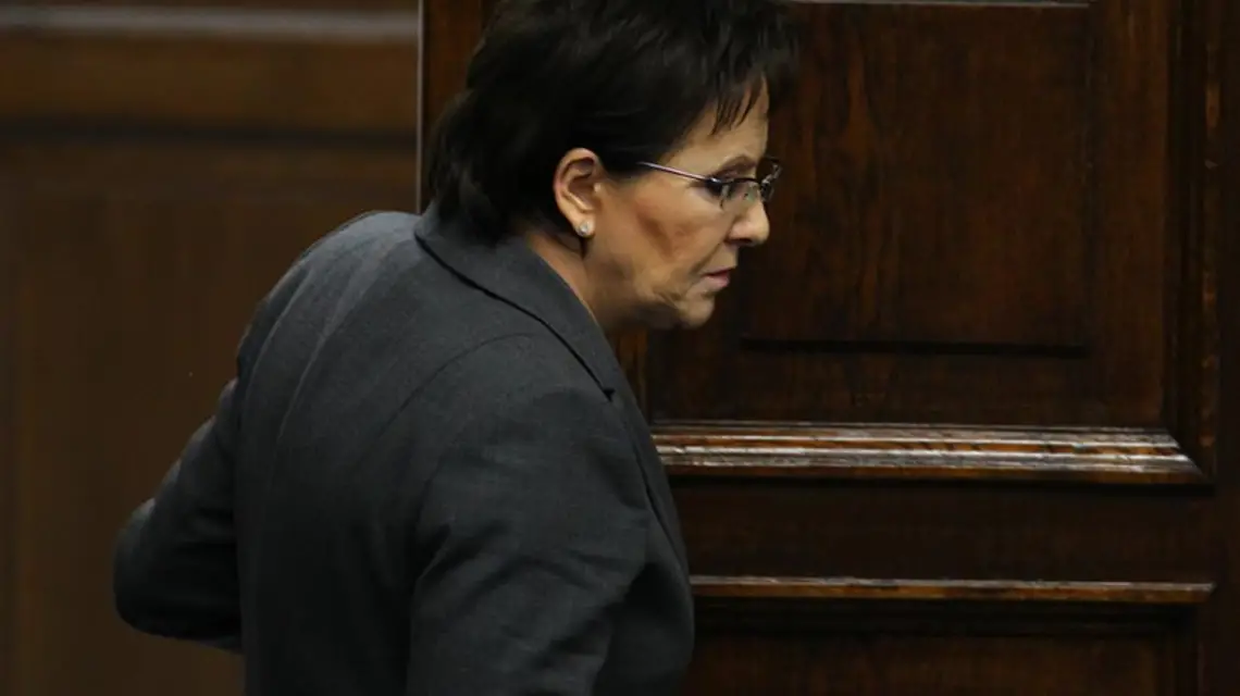 Ewa Kopacz w Sejmie, 22 stycznia 2015 r. / Fot. Stanisław Kowalczuk / EAST NEWS