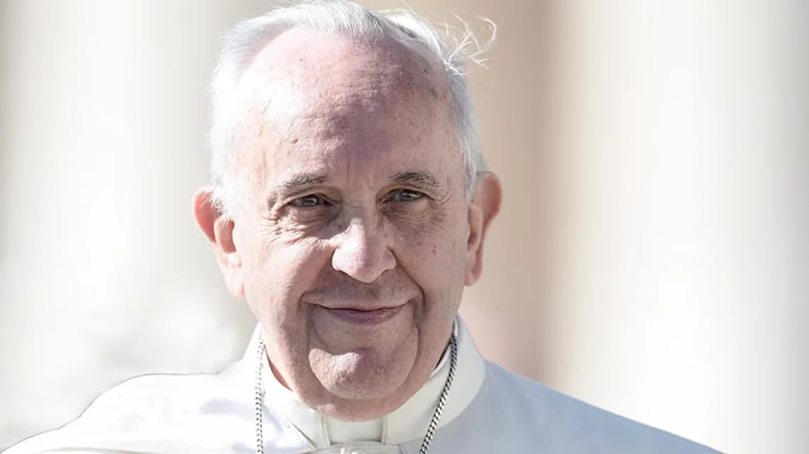 Papież Franciszek, Watykan, październik 2014 r. / Fot. Andreas Gebert / DPA / CORBIS