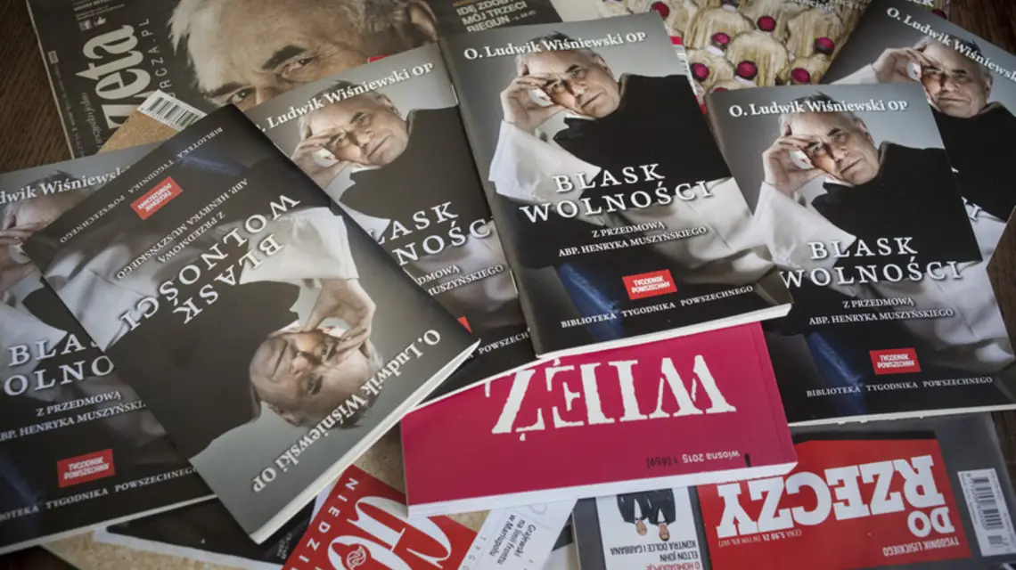 Esej „Blask wolności” o. Ludwika Wiśniewskiego OP dołączony do 11. numeru „TP” wywołał w mediach burzliwą dyskusję. / Fot. Tygodnik Powszechny