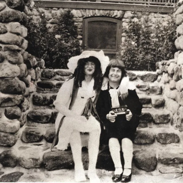 Czterdzieste urodziny Mary Curtis Bok, przyjęcie kostiumowe. W sukience Leopold Stokowski. 1916 r. / Fot. The International Piano Archives, University of Maryland