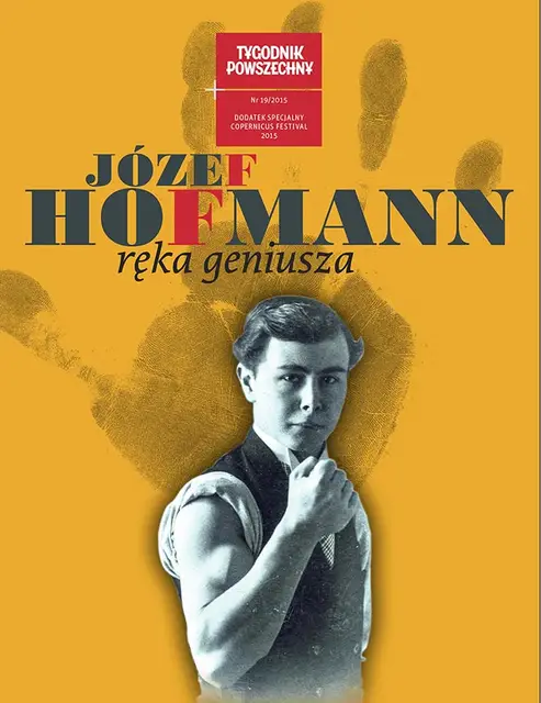 Hofmann i jego biceps, 1905 r. / Fot. The International Piano Archives, University of Maryland