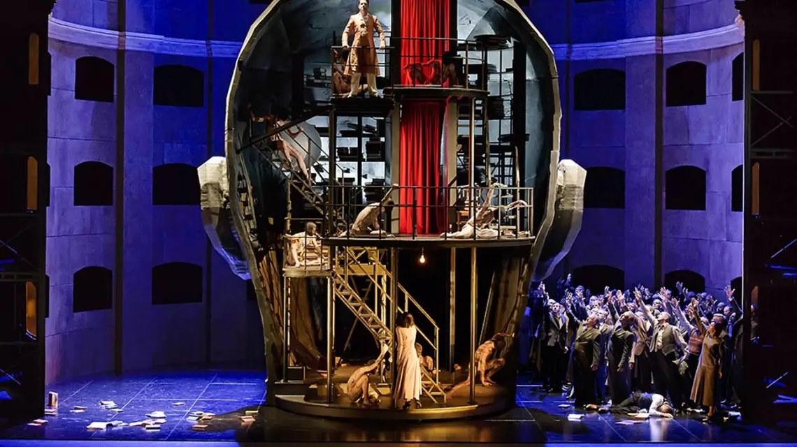 Inscenizacja „Króla Rogera” w Royal Opera House w Londynie / Fot. Bill Cooper / ROH