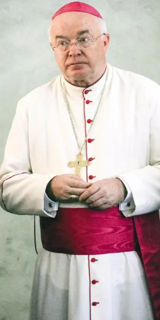 Józef Wesołowski jeszcze jako nuncjusz na Dominikanie. Santo Domingo, wrzesień 2011 r. / Fot. Erika Santelices / AFP / EAST NEWS