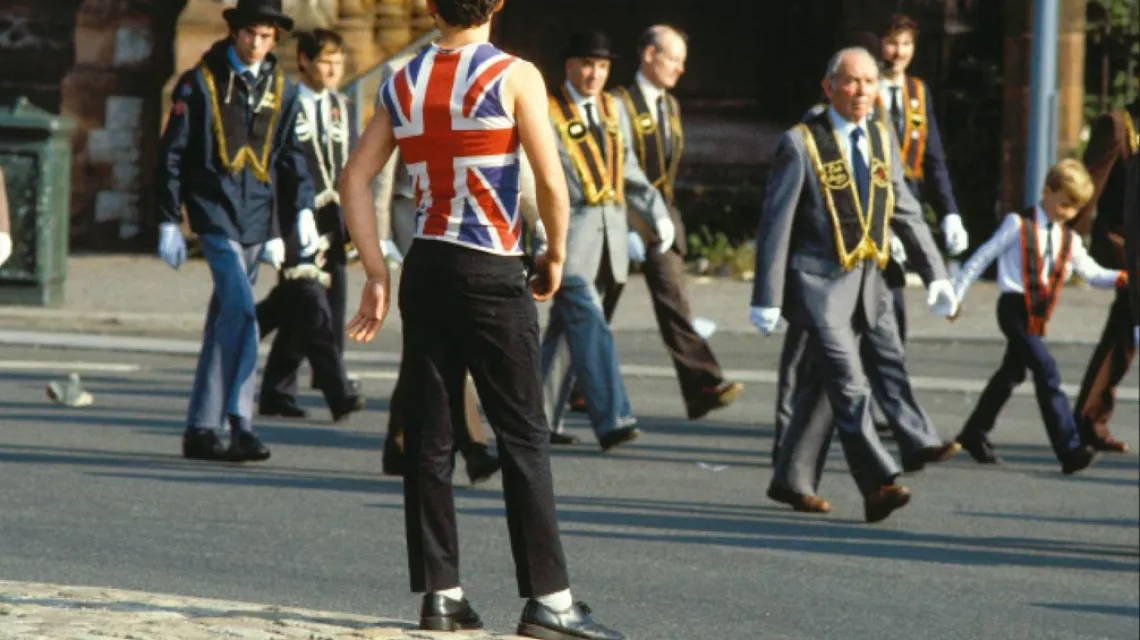 Belfast, 24 sierpnia 1984 r.  / Fot. Eric Bouvet / GETTY IMAGES