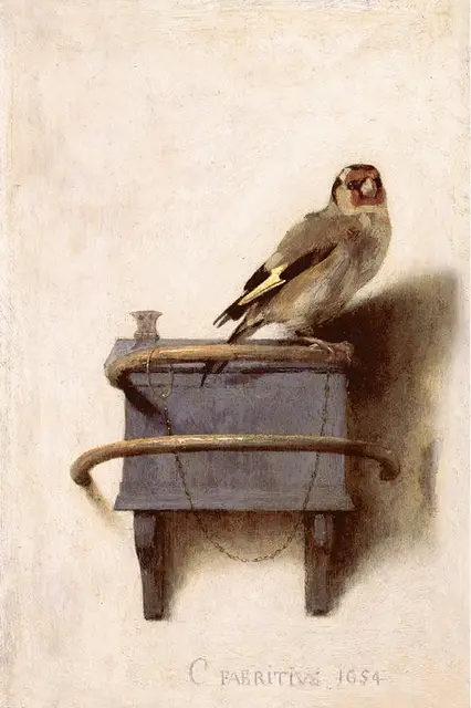 Carel Fabritius, „Szczygieł”, 1654 r. / 